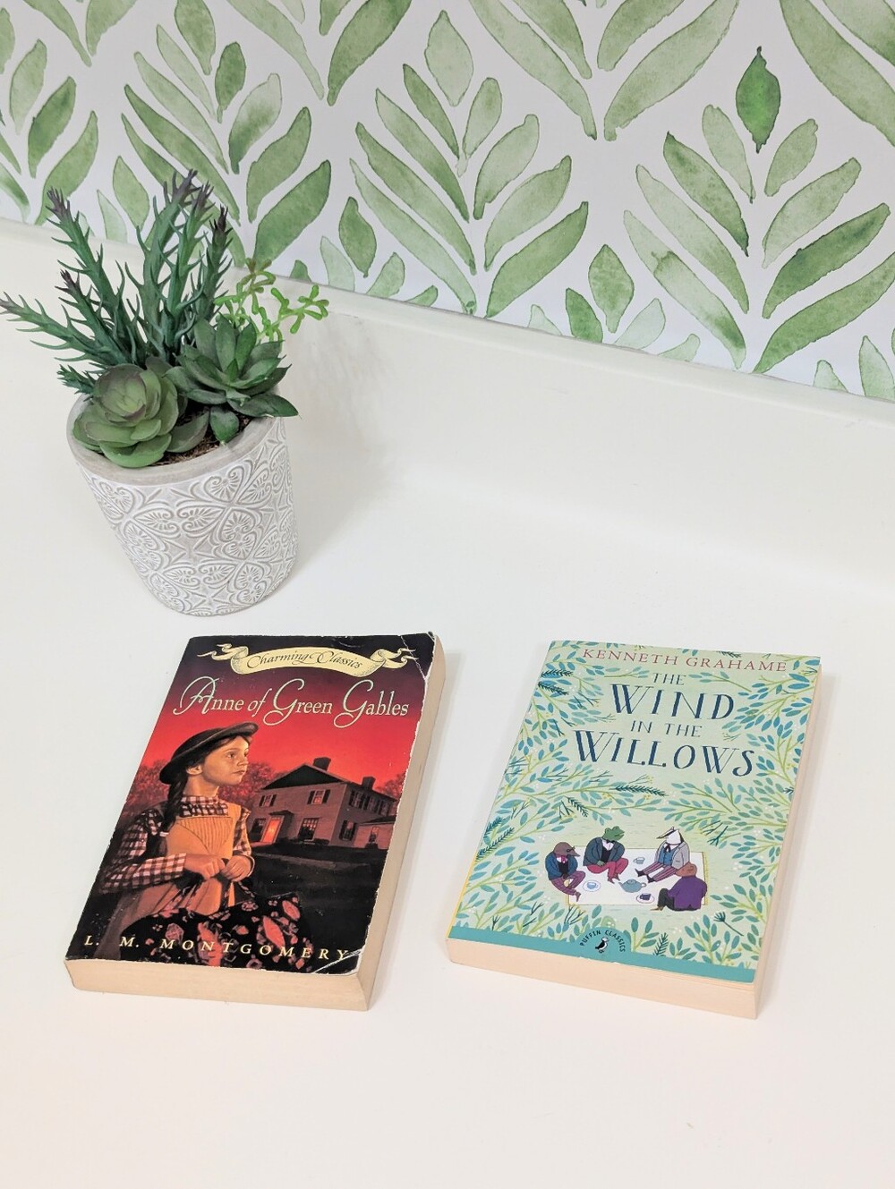 Set of 2 Novels: Anne of Green Gables And The Wind In The Willows